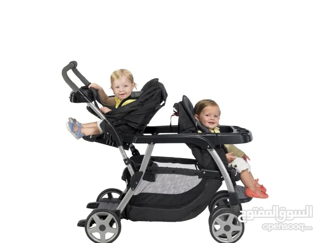 عربة اطفال لطفلين شركة جراكو