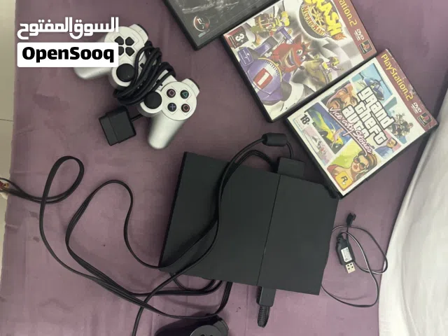 PlayStation 2 with 3 games