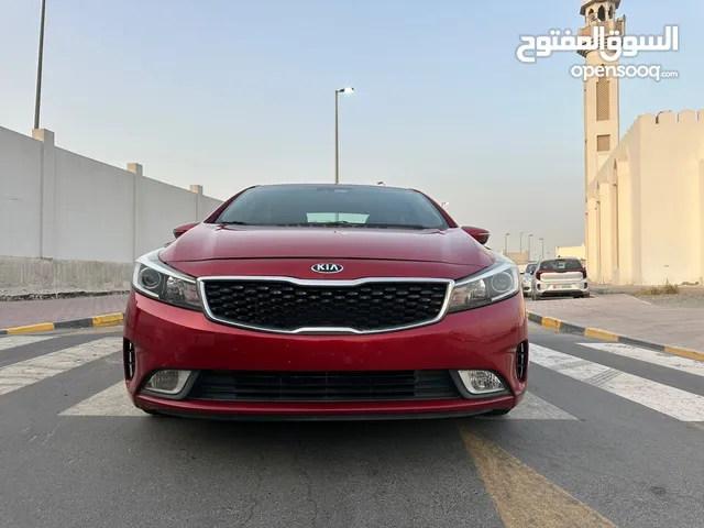 كيا فورتى  فل أوبشن  موديل 2018 فتحة بصمةكشافات ضباب رنجات سنتر لوك بحالة ممتازة