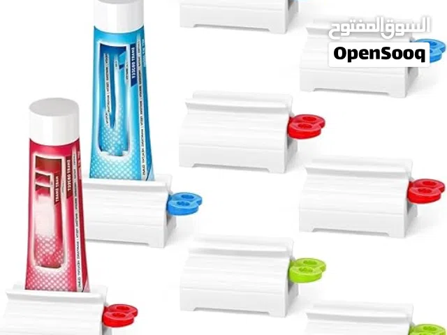 Toothpaste Tube Squeezer Dispenser, Toothpaste Roller Holder for Bathroom