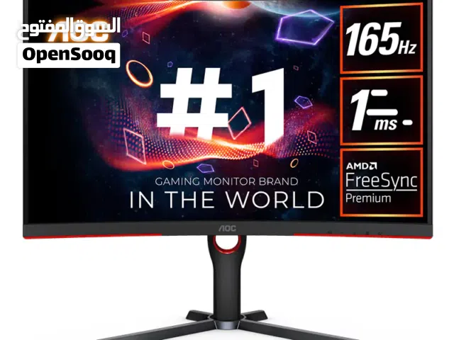 للبيع: شاشة AOC 27" 2K Curved