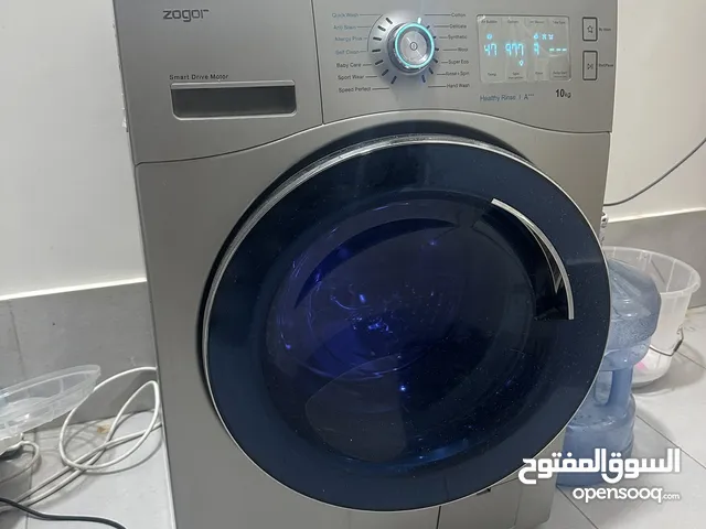 غسالة اوتوماتيك 10 كيلو مستخدمة فترة بسيطة