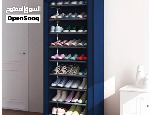 جزامة احذيه 9 طابق  الهيكل حديد داخل رفوف حديد مو جزامة احذيه 9 طابق  الهيكل حديد داخل رفوف حديد مو