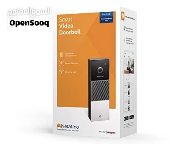 جرس باب ذكي Netatmo Smart Video Doorbell, Installation with an Existing Wired