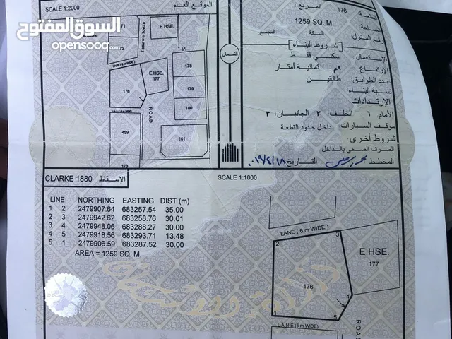Residential Land for Sale in Al Sharqiya Bidiya