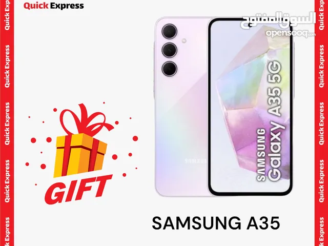 SAMSUNG A35 ( 256GB ) / RAM 8 NEW /// سامسونج ايه 35 ذاكرة 256 رام 8 ....الجديد