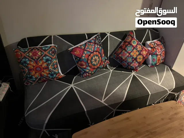 Stylish Sofa with Colorful Pillows