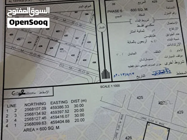 Residential Land for Sale in Al Dhahirah Ibri
