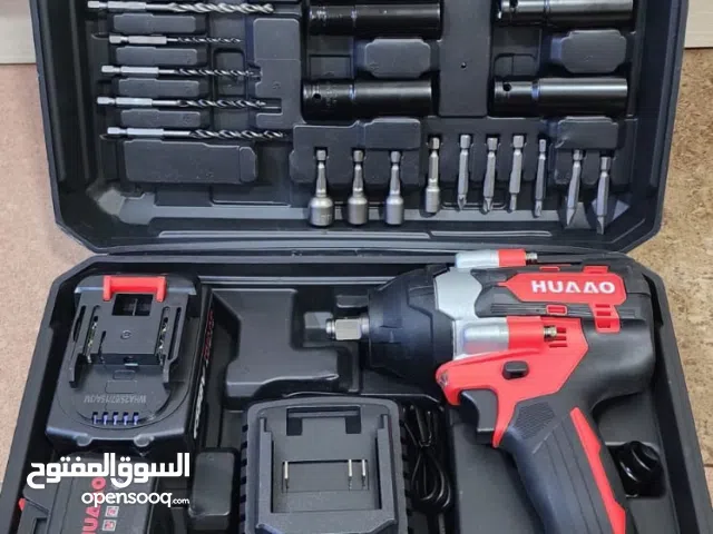 دريلات ومفك إطارات السياره وجلندر بالبطاريات