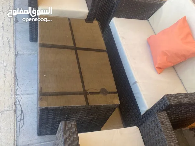 طقم كنب خارجي راتان