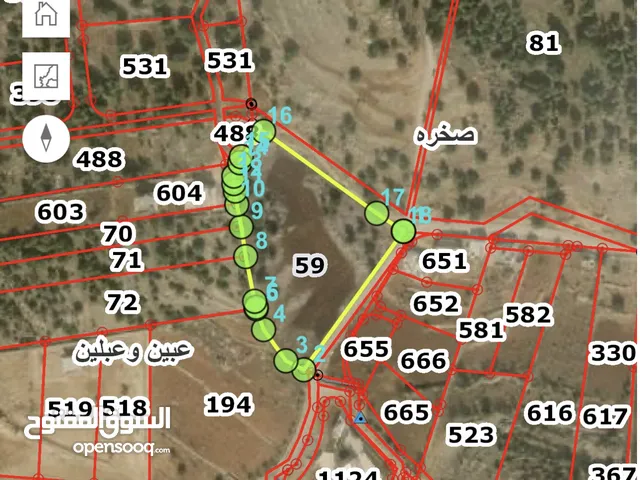 Mixed Use Land for Sale in Ajloun Sakhra