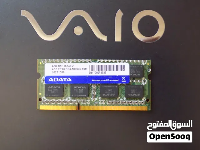 رام لابتوب RAM LAPTOP 4G DDR3