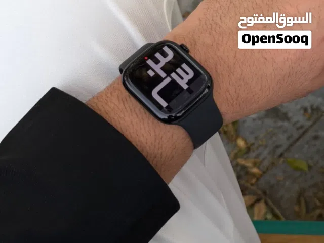 ساعة ابل جيل 10 حجم 46 بعدها بالضمان بطارية 100 جديده جدا