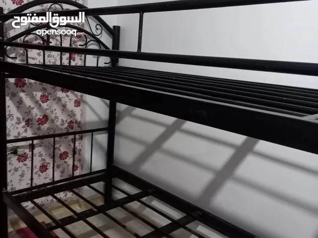 تخت طابقين حديد دهان جديد