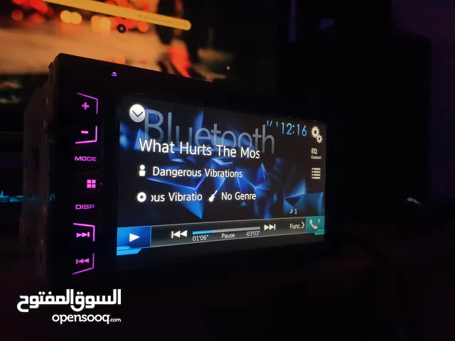للبيع شاشة Pioneer 6 مداخل للصوت نظام صوتي احترافي وقوي للساوند سستم Pioneer screen for sale 6 audi