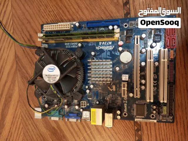 مذربورد مع المعالج والرام