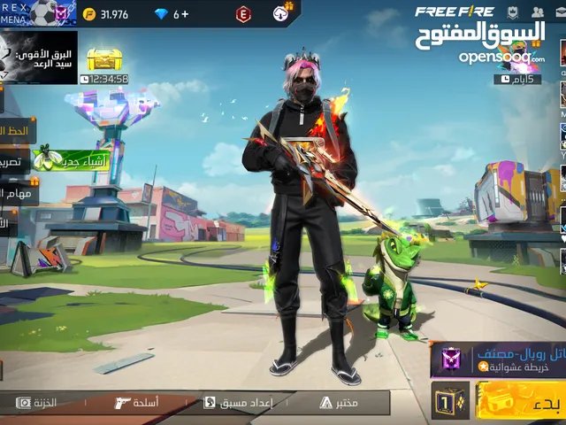 Free Fire Accounts and Characters for Sale in Amman