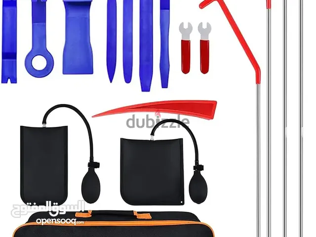 HHLC Car Door Opener Kit Air Wedge Bag Pump Professional Long Reach Tool Grabber,Non Marring for Tru