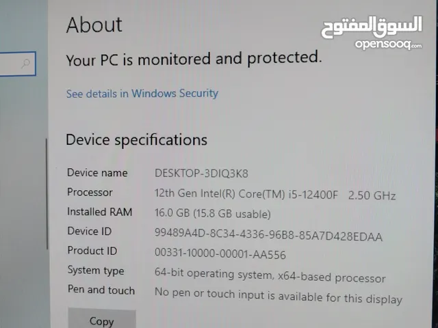 i5-12th gen 16 GB RAM 1tb HDD 256ssd RTX 4060 8gb graphic