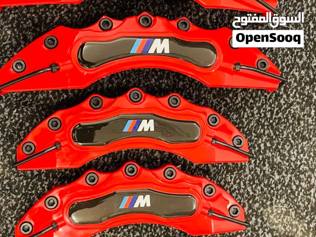 BMW M SPORT BRAKE CALIPER COVERS (4) universal Instant Upgrade • Sporty Look • Premium Style: 20 KD