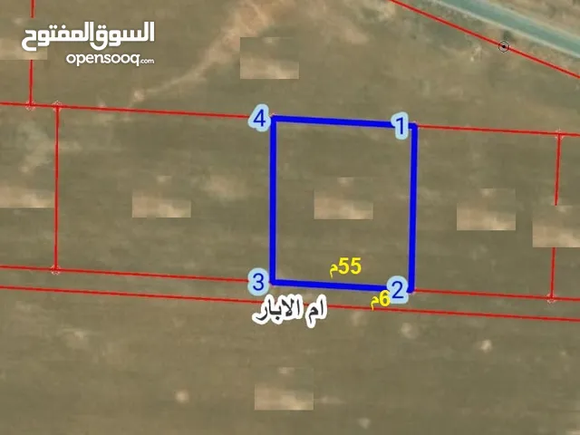 ارض 3496متر من اراضي ام الابار الجنوبي مفروزة بقوشان مستقل بالقرب من الجامعة