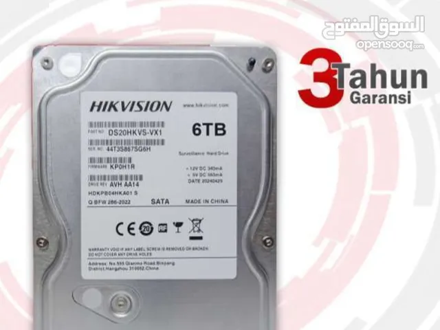 بسعر حرقHDD HIKVISION  6TERA NEW