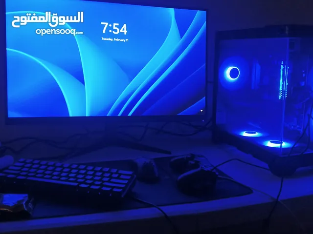 سيتاب قيمنق كامل مكتمل بي سي وي شاشه وي طاوله وكرسي
