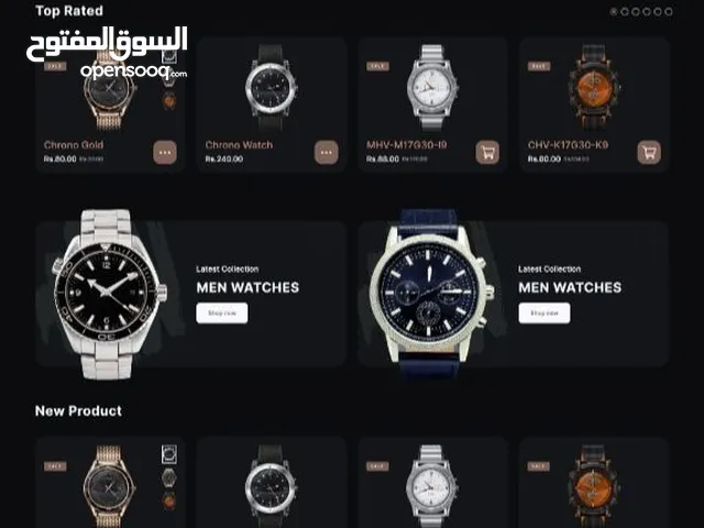 نقدم خدمات تصميم وتطوير المواقع والمتاجر الإلكترونية باحترافية عالية وبخصم 45% لفترة محدودة.