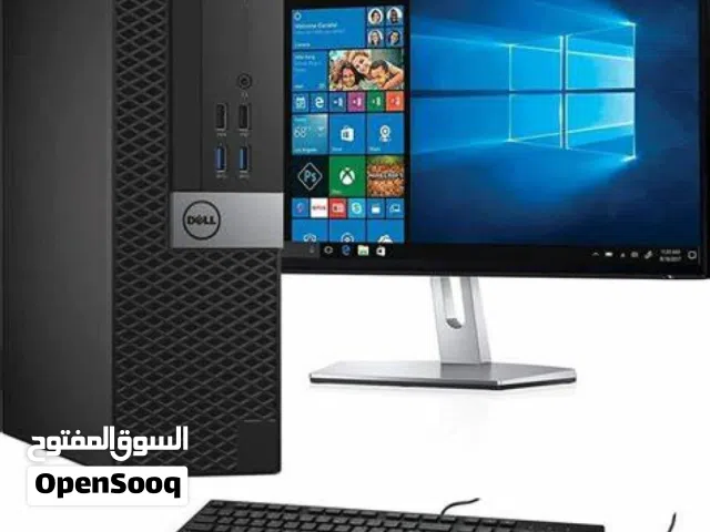 كمبيوتر ديل مكتبي مجدد إنتل كور i5 مع شاشة 24 انش + جميع الملحقات + واي فاي