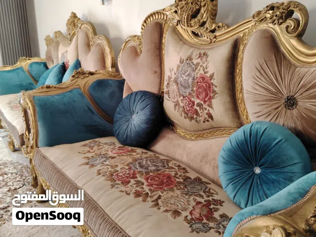طقم كنب خشب مصري + كبت مجانا
