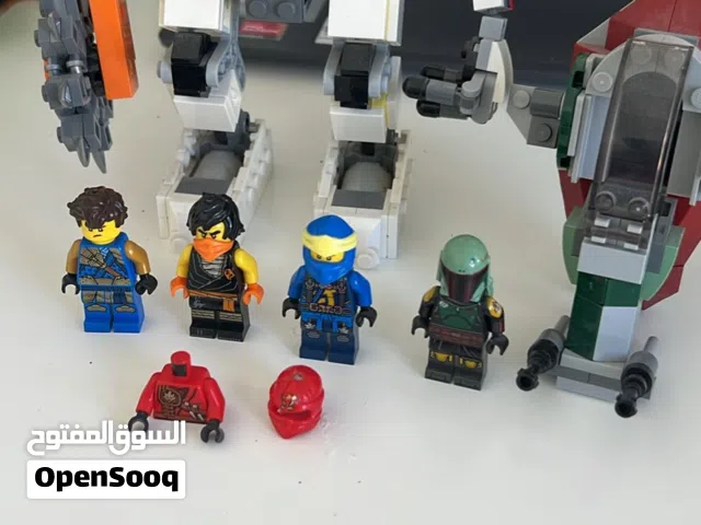 LEGO bundle mech and ship plus rare figures