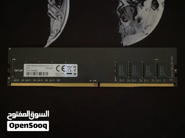 ميموري رام كمبيوتر 8gb ddr4 3200mhz
