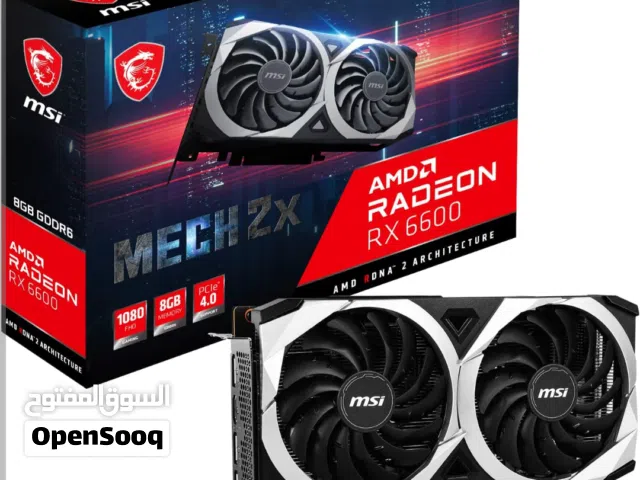 مطلوب كرت شاشه RX 6600 8GB من اي شركه