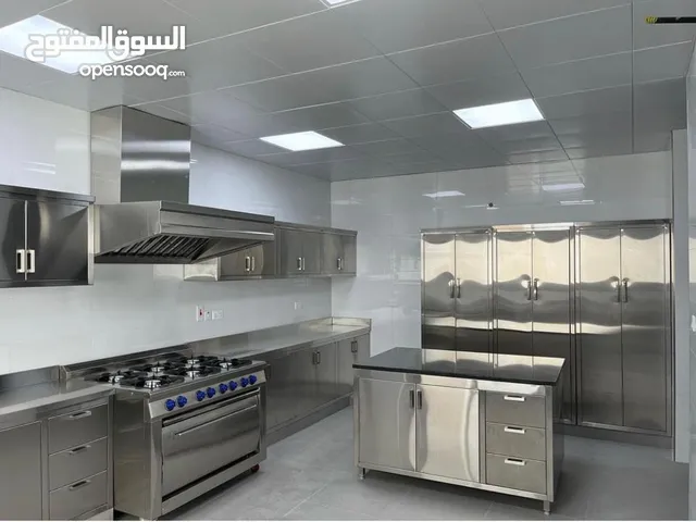 معدات مطابخ ومطاعم الفلل ستانلس ستيل ومراوح الشفط ونظام فلتره الروائح والدخان
