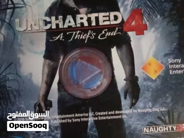 لعبة Uncharted 4 PS4 بحالة ممتازة