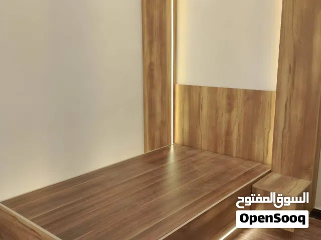 سرير نفر واحد خشب mdf طول 200cm وعرض 100cm وارتفاع 30cm