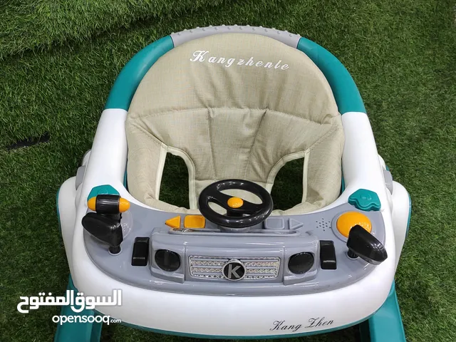 عربة مشي ووكر للأطفال – 2 في 1 بسعر خرافي عجلات سيليكون وقواعد للثبات