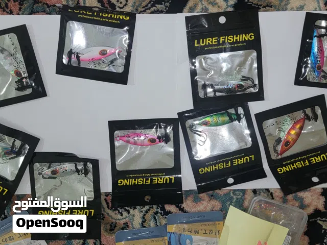 جقات صيد جقنق من 20 الى 30 قرام انواع و أشكال ب 800 فلس كوالتي جيد