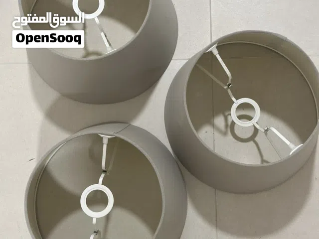 3 IKEA Beige Light Shades 3 - وحدات اضاءة من ايكيا - مقاس 33 سم