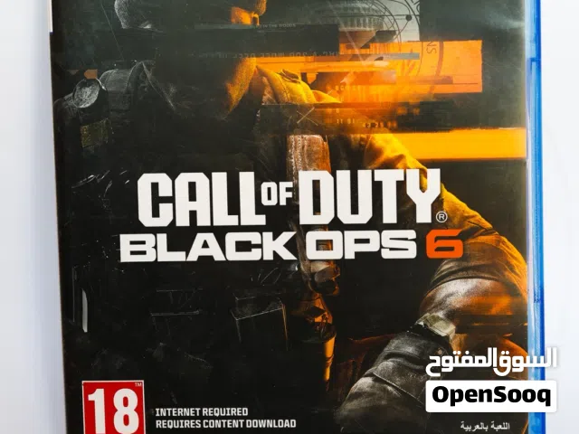 نظيفه جداً كالجديده دسكة call of duty black ops 6 بلاك ابس 6 PS5