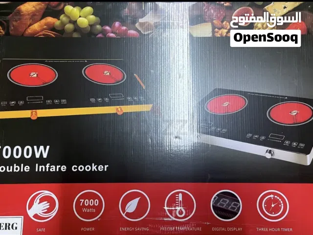 Double Infrared Cooker 7000W — Portable 2-Burner Electric Hotplate