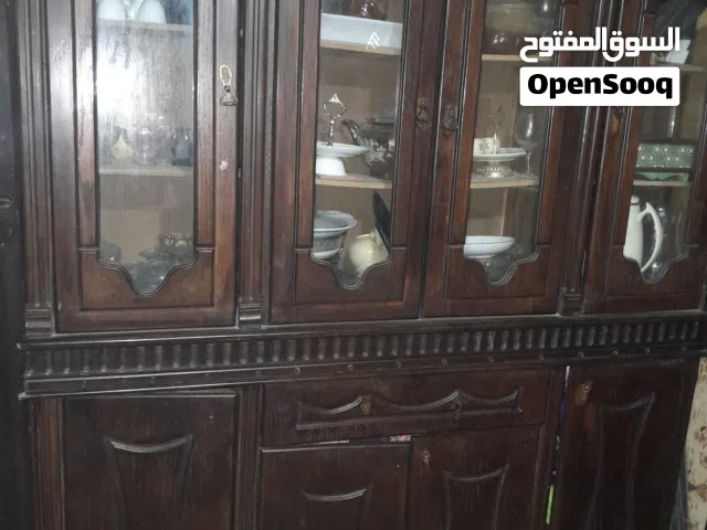 بوفيه خشب لاتيه قطعتين 30 دينار