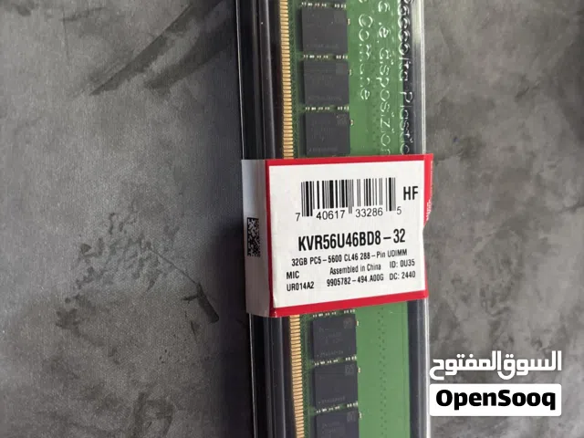 1x16gb RAM DDR5