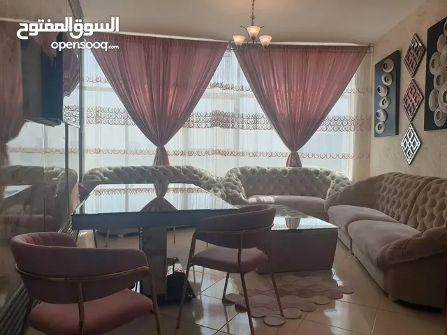 غرفة وصالة مفروشة للإيجار شهري في عجمان