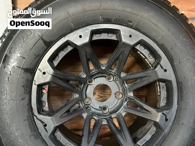 رنقات فيول  مع تواير حجم 17 خمس براغي كانو راكبين ع رانقلر