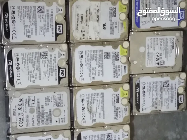 هاردسك 320 و 500 جيبي لحق ما تلحق بسعر ممتاز الأسعار في الوصف