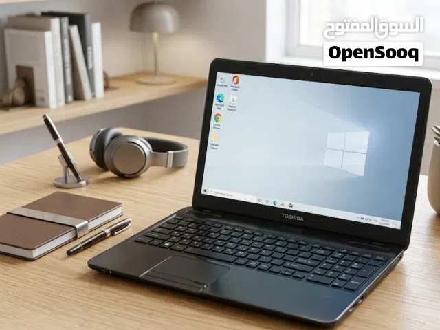 لابتوب توشيبا معالج آي ثري للبيع فقط ب 100