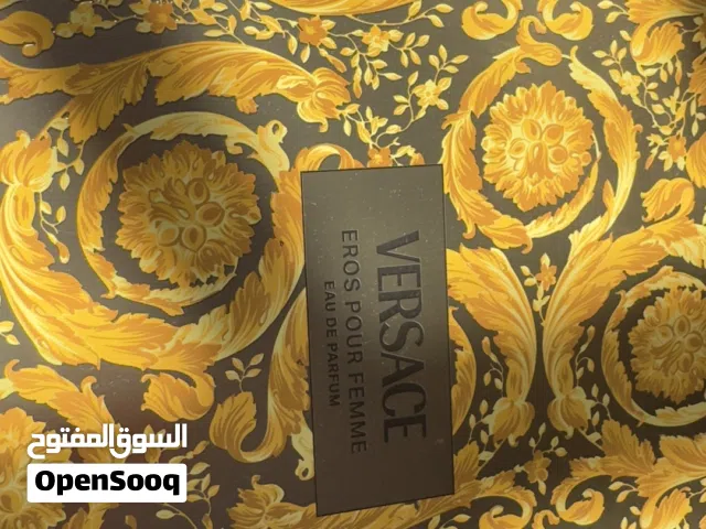 Versace perfume with lotion and shower gel عطر فرزاتشي مع مرطب الجسم وجل الاستحمام