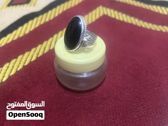 خاتم عقيق اسود