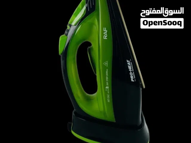 مكواة (أوتي) لاسلكي وايرلس من شركة راف الالمانية درجة اوله• استخدام سلكي ولاسلكي • سطح